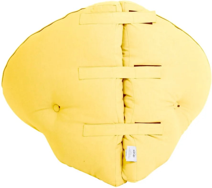 Detské rozkladacie kresielko Karup Design Mini Nido Yellow