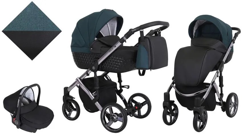 Kočík Kunert Tiaro Premium graphite frame 3v1 - 04