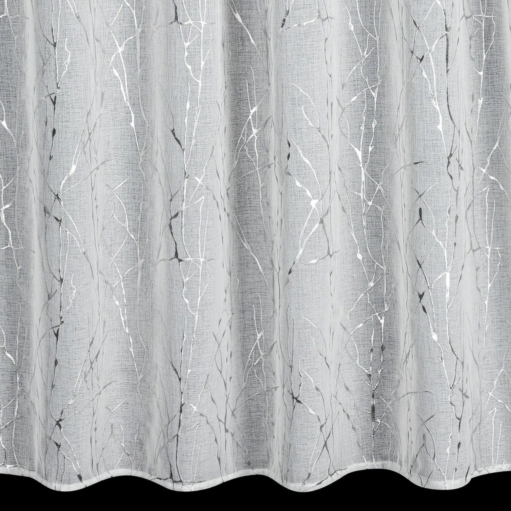 ZÁCLONA NA PÁSKE MELIA 140X270 CM BIELA