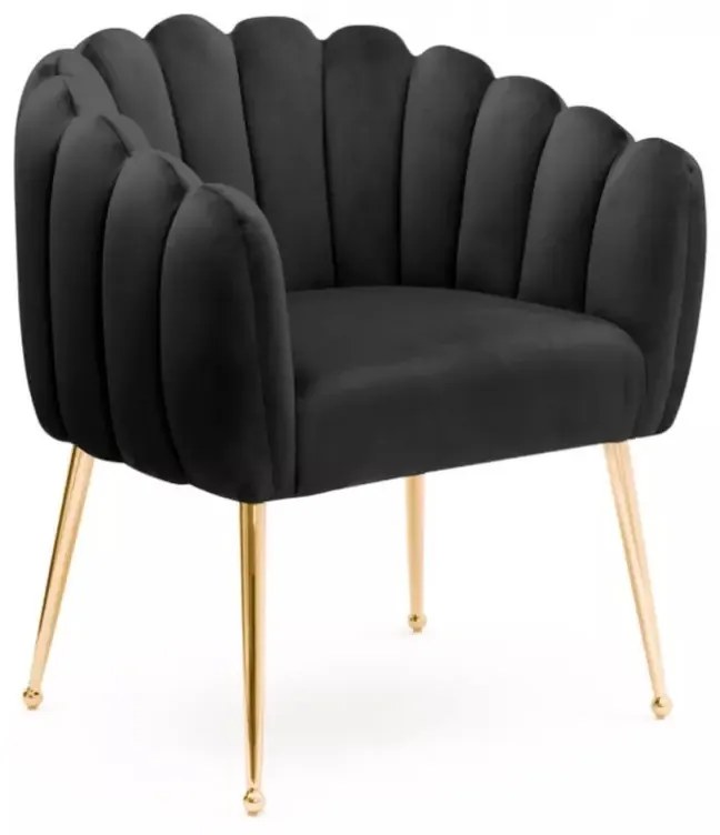 EXKLUZÍVNA STOLIČKA ELISA ZLATÉ NOHY