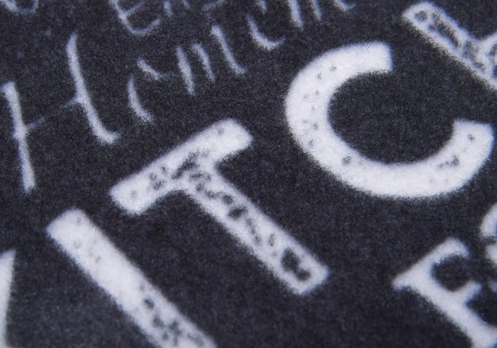 Hanse Home, Behúň Cook & Clean 105731 Black White, 50x150, čierna, čiernobiela, kuchyňa