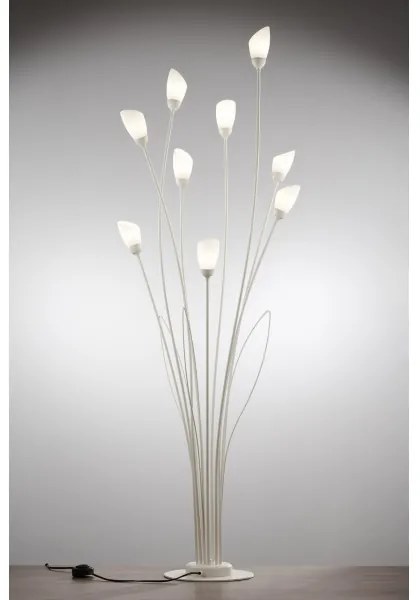 Jupiter 2063 - Stojacia lampa GLORIOSA 9xG9/14W/230V krémová