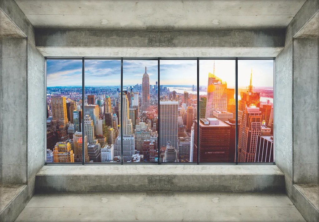 Fototapeta - Pohľad na New York City (254x184 cm)