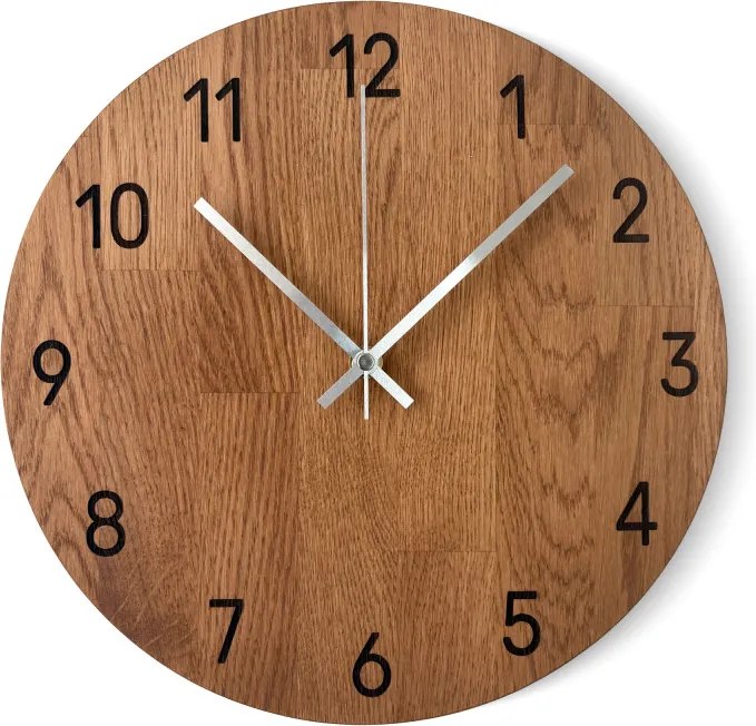 Nástenné hodiny z dreva s luxusným kvalitným dizajnom I SENTOP MAS024-3072