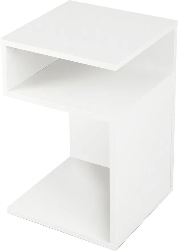 Nočný stolík v tvare S