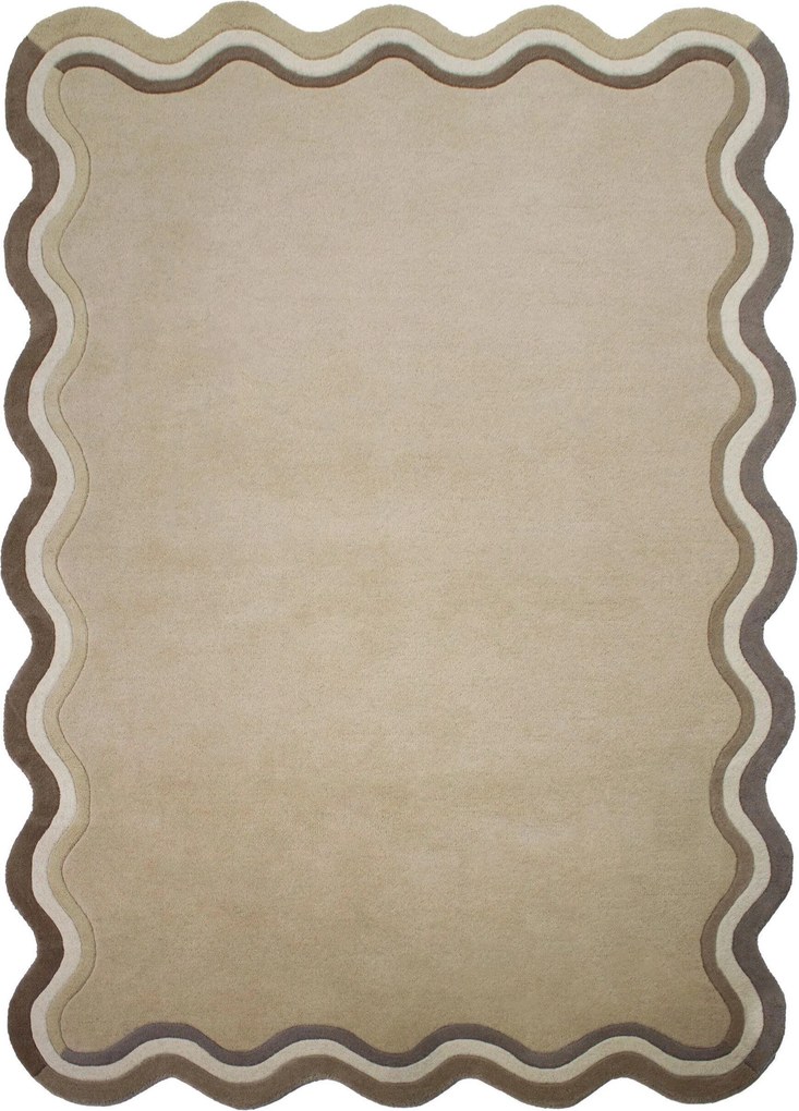 XXXLutz VLNENÝ KOBEREC, 160/230 cm prírodná farba Flair Rugs - Online Only bytové doplnky - 003165046702