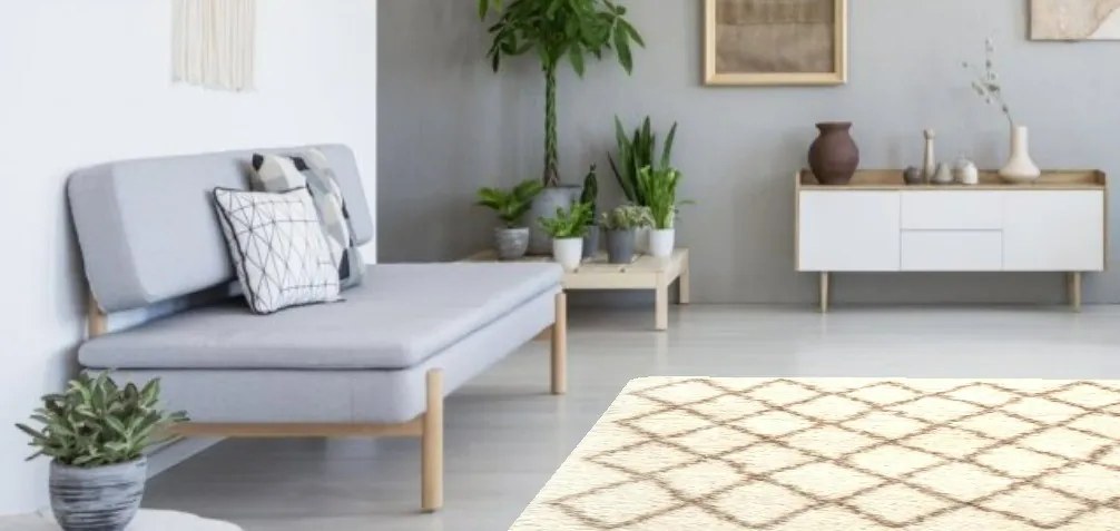 Kusový koberec Rhapsody 2513 100 Berber, 60x120, béžová, obývacia izba, Osta