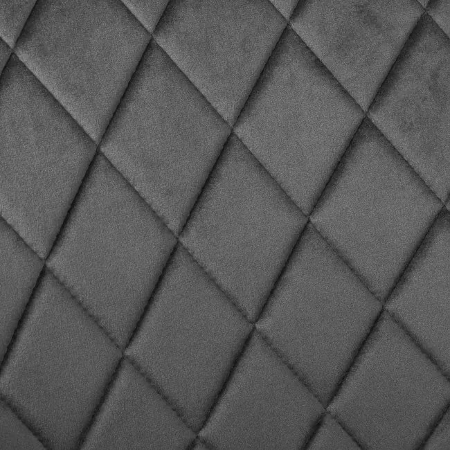 Jedálenská stolička HAVANA VELVET grafitová