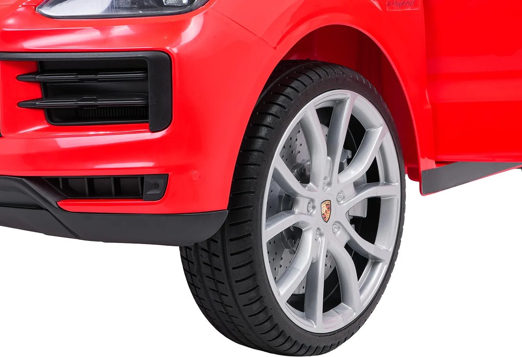 Ramiz Porsche Cayenne Červené vozidlo
