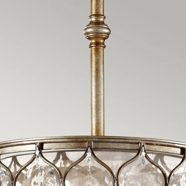 Feiss FE-LUCIA-P-C - Luster na tyči LUCIA 1xE27/60W/230V