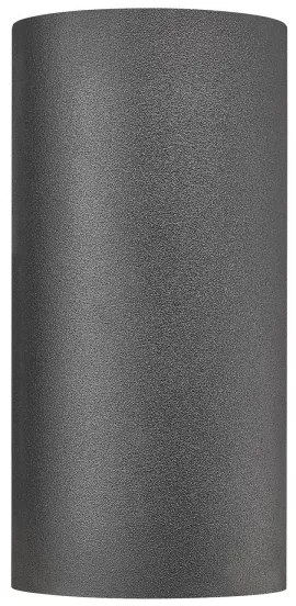 Nordlux - Vonkajšie nástenné svietidlo CANTO 2xGU10/28W/230V IP44 čierne