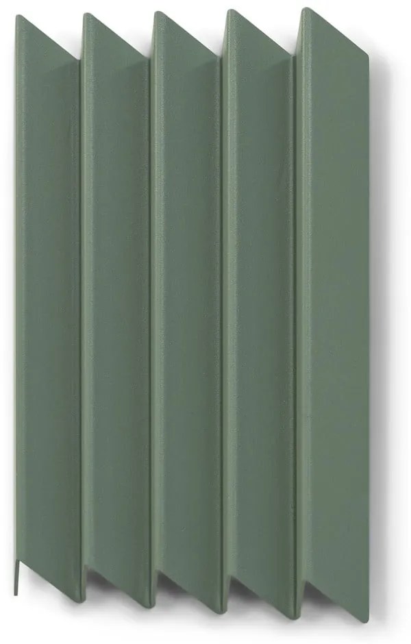 Sivozelený kovový nástenný vešiak 21 cm Sensu – Spinder Design