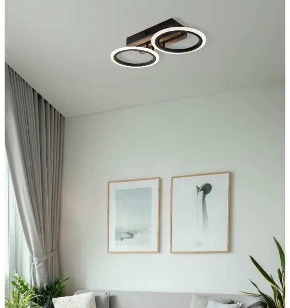 Globo 67360D2 - LED stropné svietidlo BLEVINS 15W/230V 3000/4200/6000K