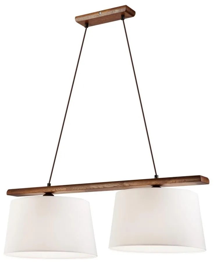 Luster na lanku AIDA 2xE27/60W/230V orech