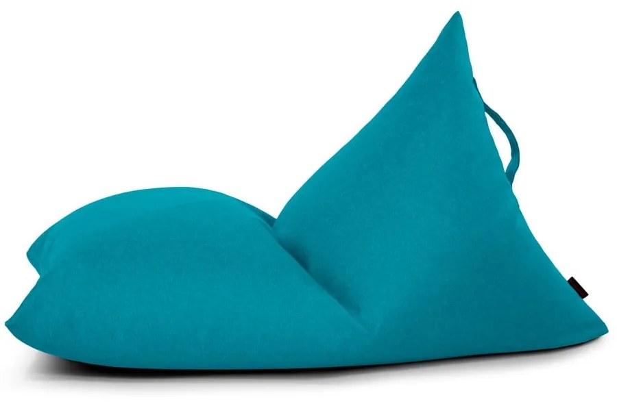 Tyrkysovomodrý detský sedací vak Razzy – SLOWDOWN