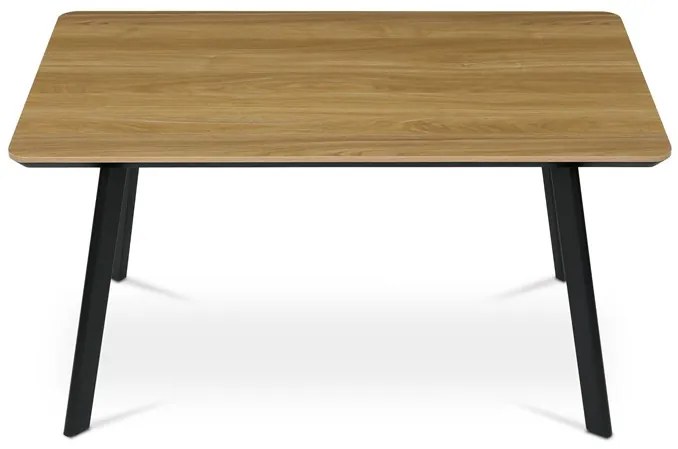 Autronic BONTEC Jedálenský stôl 140x80cm, mdf, dub, HT-531 OAK Farba: Hnedá