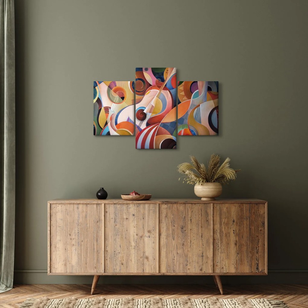 Obraz - Hudobný abstrakt (90x60 cm)