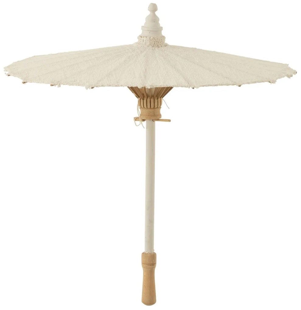 Drevený slnečník do ruky Tumanggal - Ø47*57cm