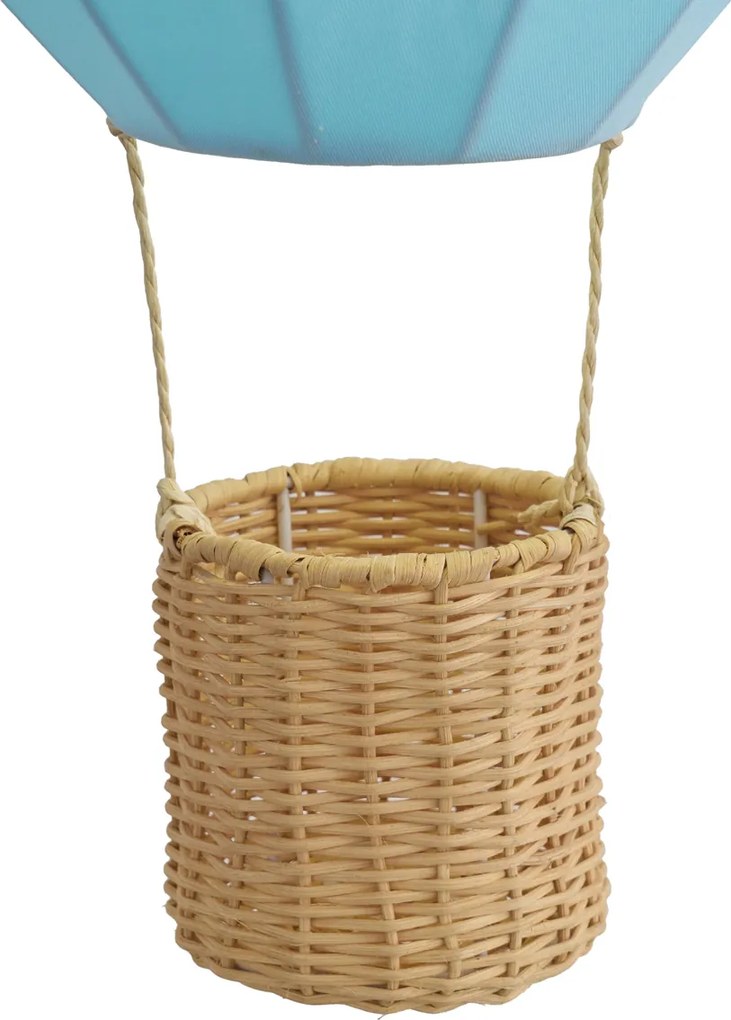 Detská závesná lampa Modrý balón - Air Balloon