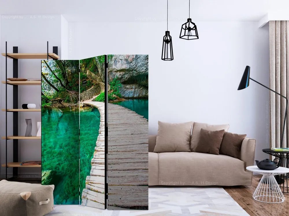 Artgeist Paraván - Plitvice Lakes National Park, Croatia [Room Dividers]