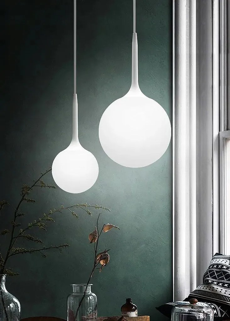 Toolight Cary, závesné svietidlo 1xE27, JDL-17, biela, OSW-00033