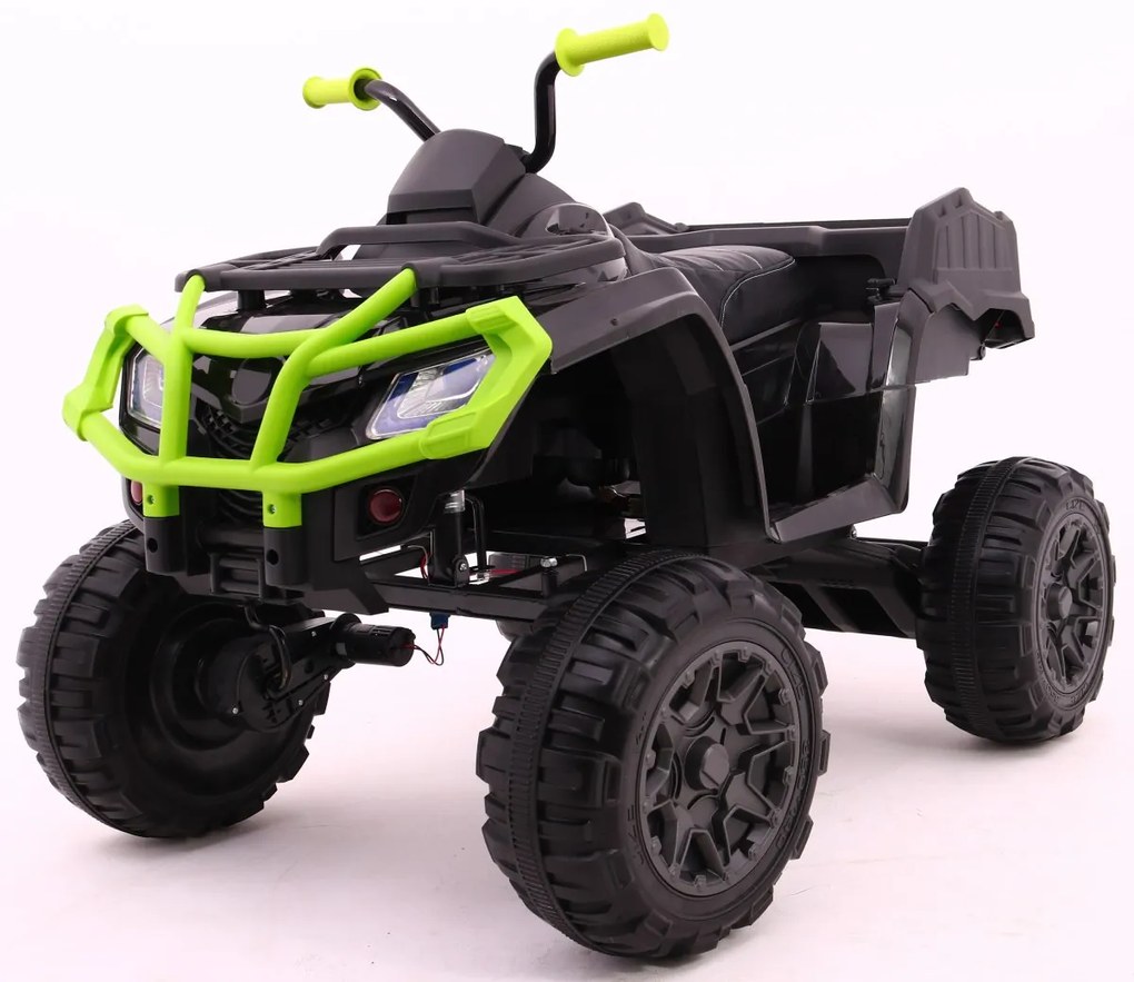 RAMIZ ELEKTRICKÁ ŠTVORKOLKA QUAD TERRAIN 4x4 - ČIERNA - 4 x 45W - 12V/10 Ah - 2022