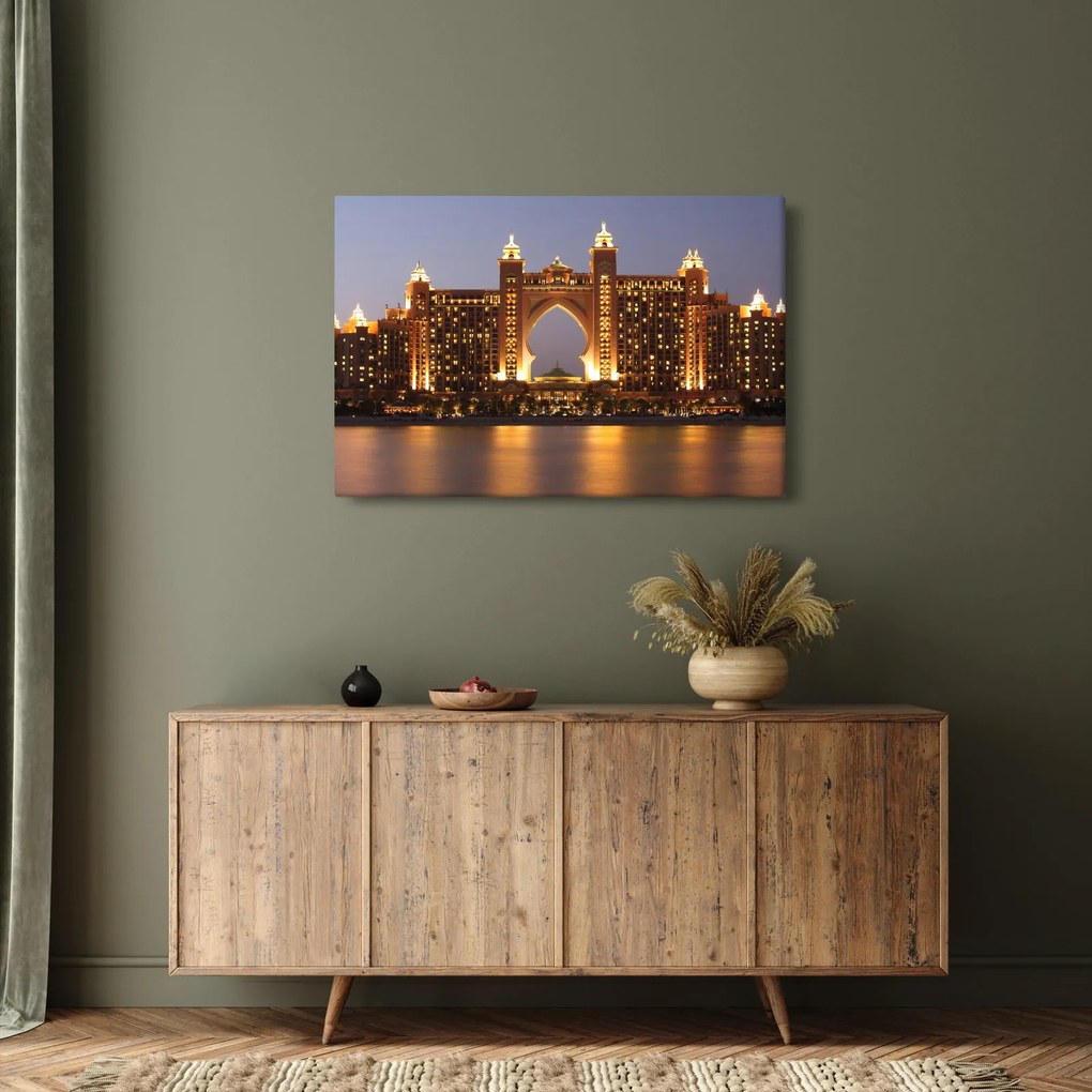 Obraz stavby v Dubaji (90x60 cm)