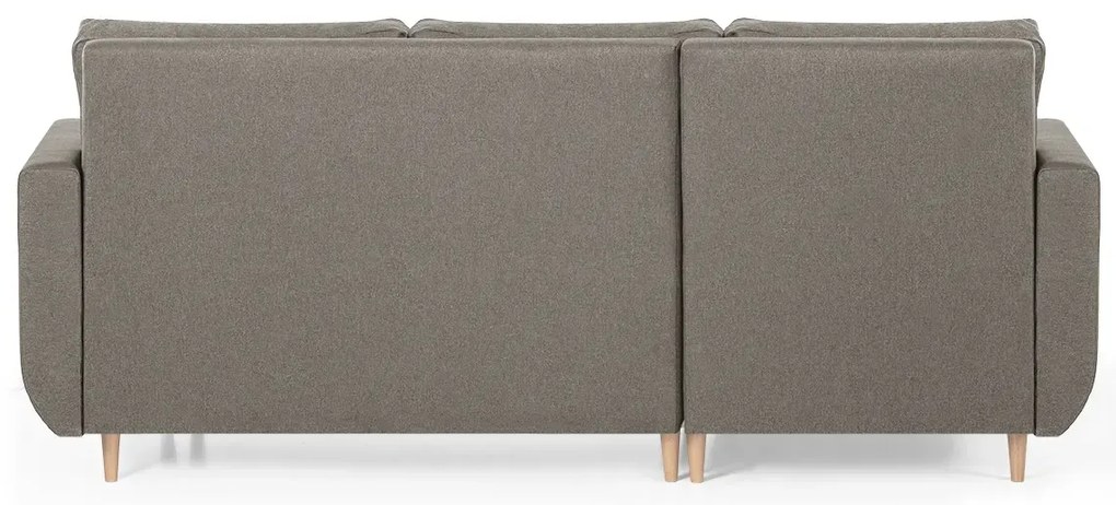 Rozkládací rohová sedací souprava DORIS Béžová