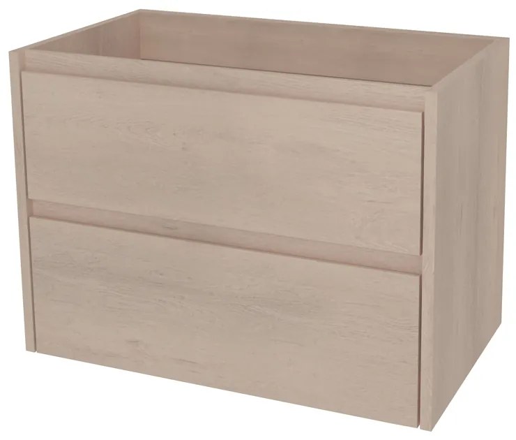 Mereo, Mereo Opto, kúpeľňová skrinka 81 cm, Multidecor, Dub Patinovaný, MER-CN991SDUP1