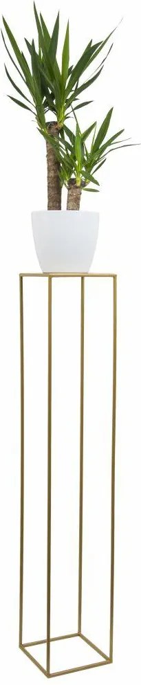 STOJAN NA KVETINÁČ SIMPLE 130X24X24 CM ZLATÁ