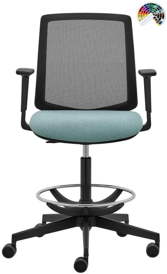 RIM Kancelárske kreslo VICTORY VI 1421 čalúnenie BLAZER, FLAX