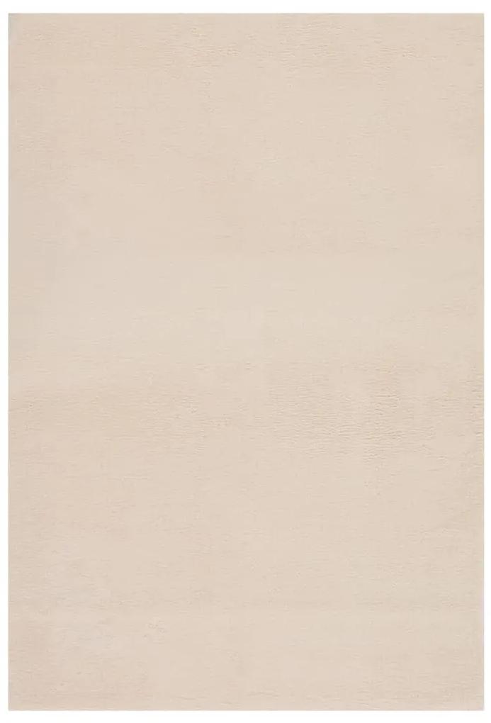 Umývateľný koberec mäkký huňatý 160x230 cm protišmykový béžový
