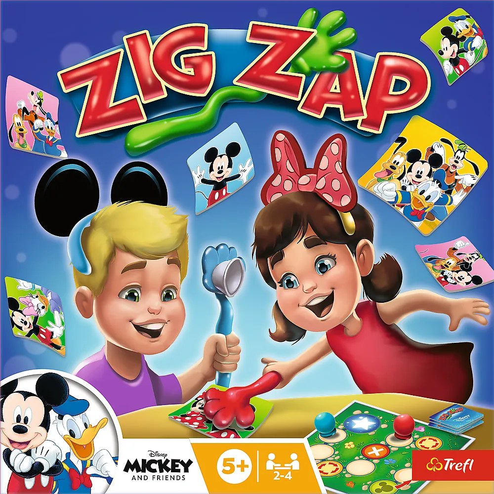 Trefl Gry Obratnostná hra Zig Zap Disney Trefl 02438