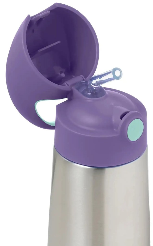 Termoska na pitie so slamkou 500 ml - lilac pop