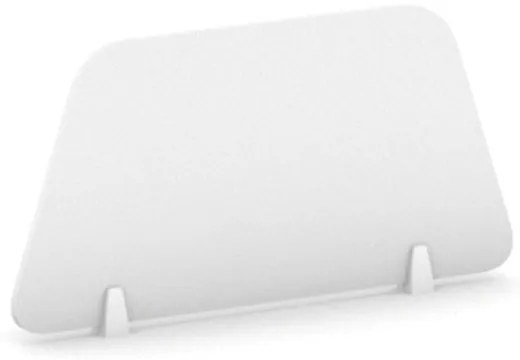 Stolný paraván MIRELLI, 600 x 300 mm, biela