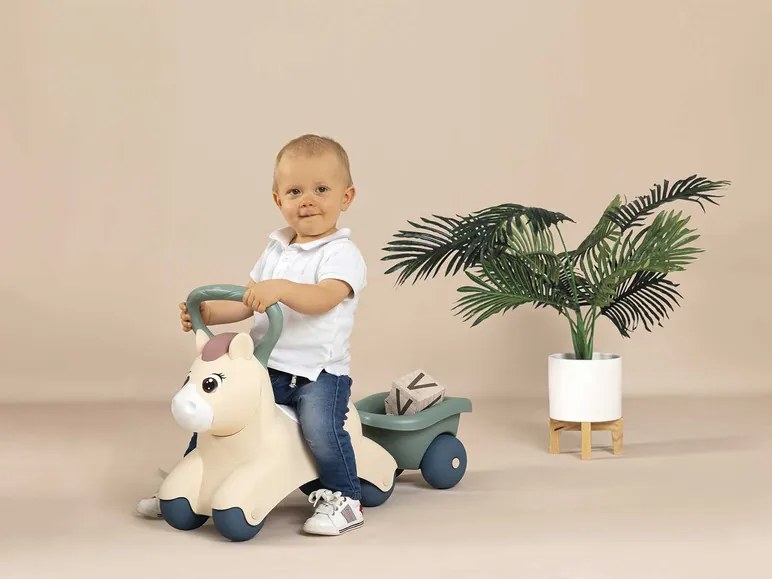 Smoby Odrážadlo Baby Pony s vozíkom (100352266)