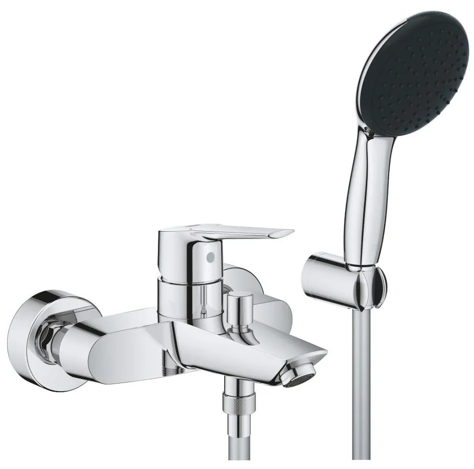GROHE 25283002 - Kopalniška armatura za kad z dodatki, DN 15, v sijajnem kromu