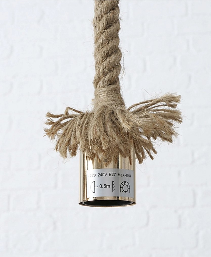 Závesná lampa Rope