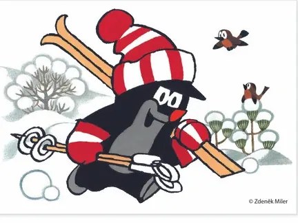 Drevené kocky s Krtkom - 6 ks