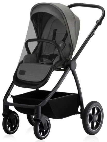 Lionelo - Kombinovaný kočík 3v1 MERIL Grey Stone