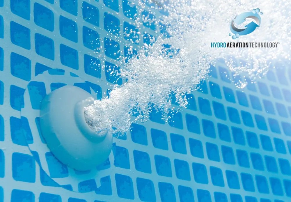 Intex 26676 Krystal Clear piesková filtrácia 5,7 m3/h so solinátorom