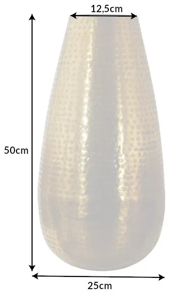 Váza Arga Orient 50cm zlatá