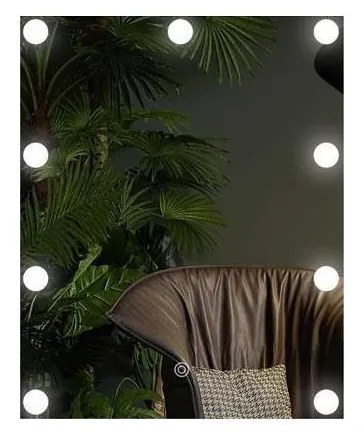 LED Zrkadlo s osvetlením 9xLED/1W/230V 3000/4000/6000K 50x40 cm IP44