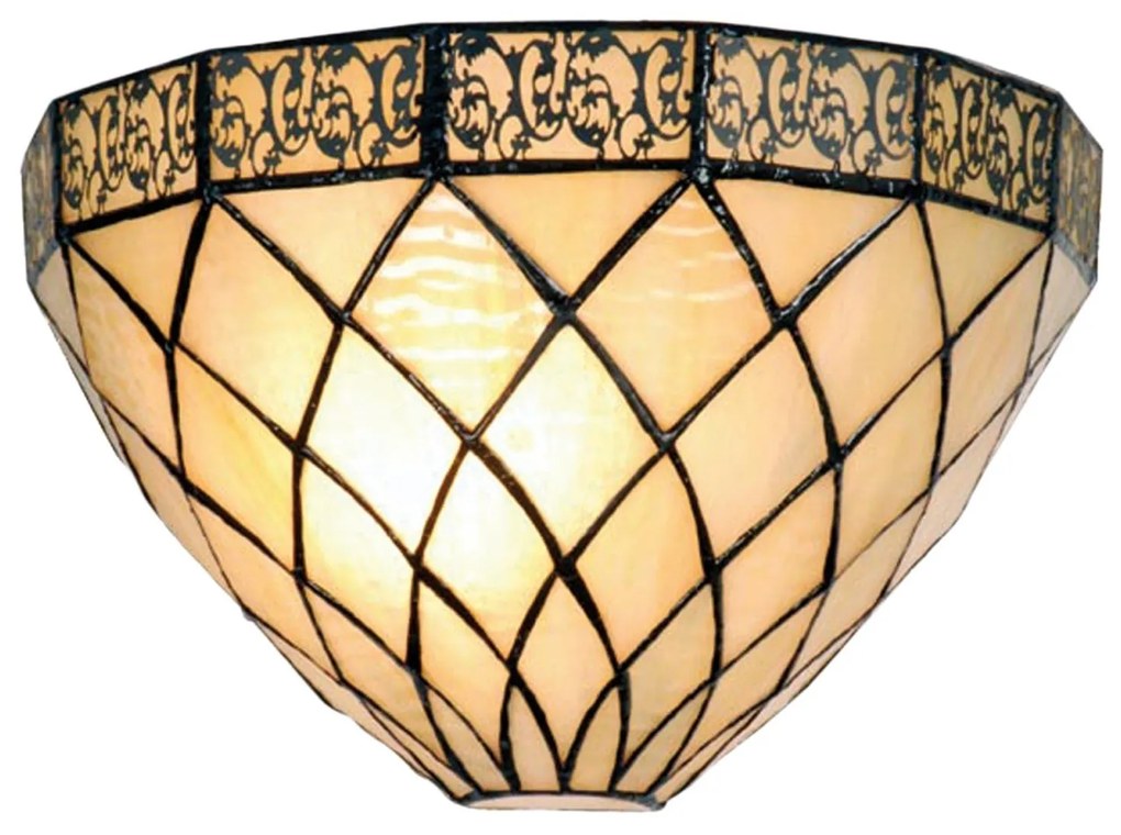 Nástenná lampa Tiffany - 30 * 15 * 20 cm 1x E14 / Max 40W