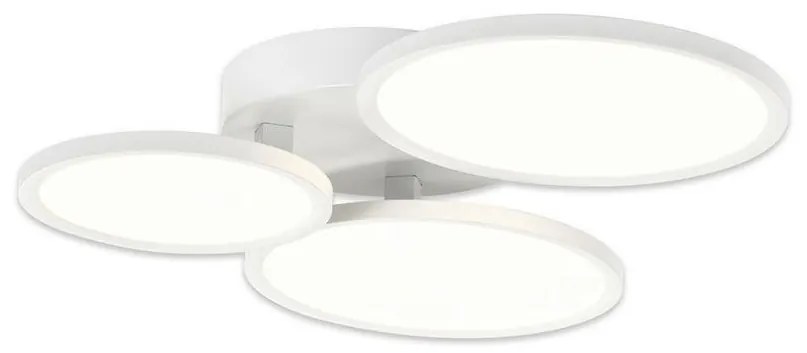 Top Light - LED Stmievateľný prisadený luster LED/50W/230V biela + diaľkové ovládanie