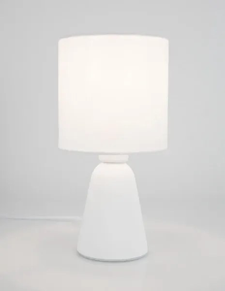 Dizajnová stolová lampa Zero 12 biele