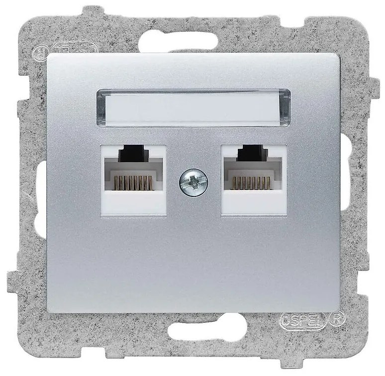 Sieťová zásuvka RJ45 GPK-2D/M.SR Sigma dovjitá