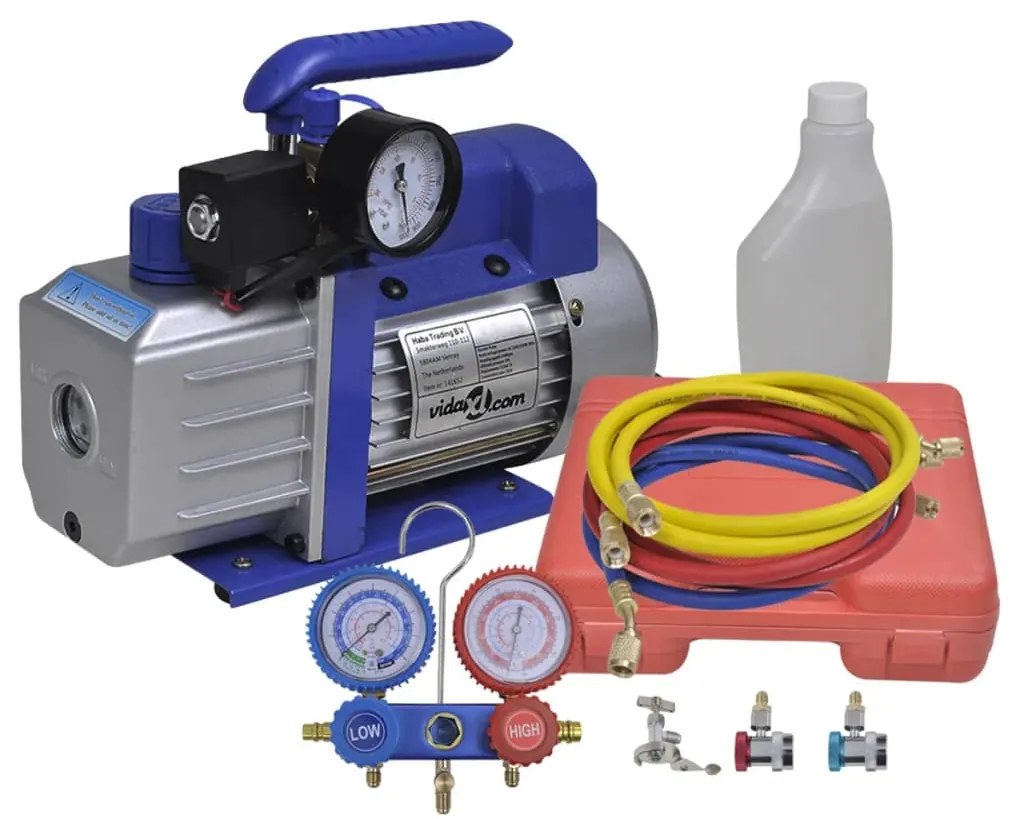 Jednoúrovňové vákuové čerpadlo s 2-cestným potrubným meradlom