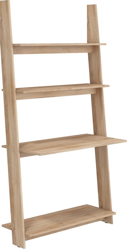 MEBLOCROSS Rack RAC-01 pc stôl sonoma svetlá