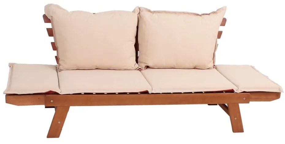 Záhradná lavica z eukalyptového dreva Garden Pleasure Fortuna